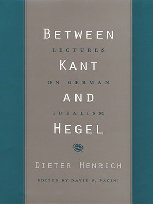 cover image of Between Kant and Hegel